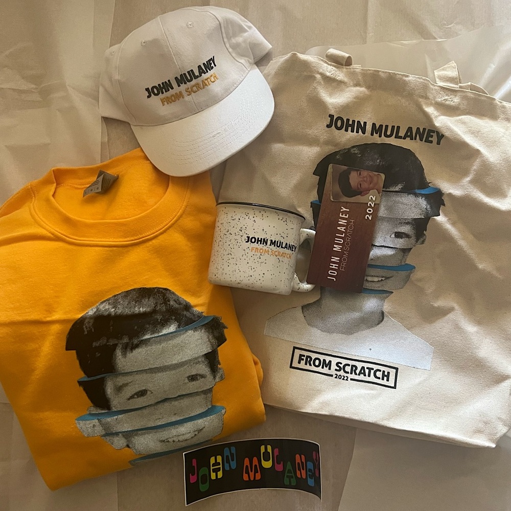 John Mulaney From Scratch Tour VIP Package Merch